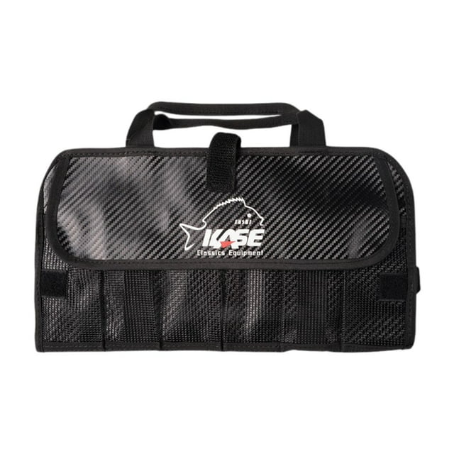 Almencla Sac de Pêche Jig Sac à Main Grande Capacité avec Poignée Cuillère Leurre Sac de Rangement Leurres de Pêche