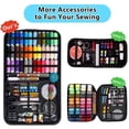 thumbnail image 3 of Sewing Kit 43 XL Spools Case Portable Basic Repair Kit for Adults Beginners & Travelers 226 Pcs, 3 of 7