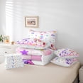 thumbnail image 5 of YST 7 Piece Bed in a Bag Queen Size Comforter Set Kids Unicorn Bedding Set,Girls Rainbow Unicorn Reversible Design Bed Set,Cartoon Unicorn Comforter with Sheet Set,All Season, 5 of 5