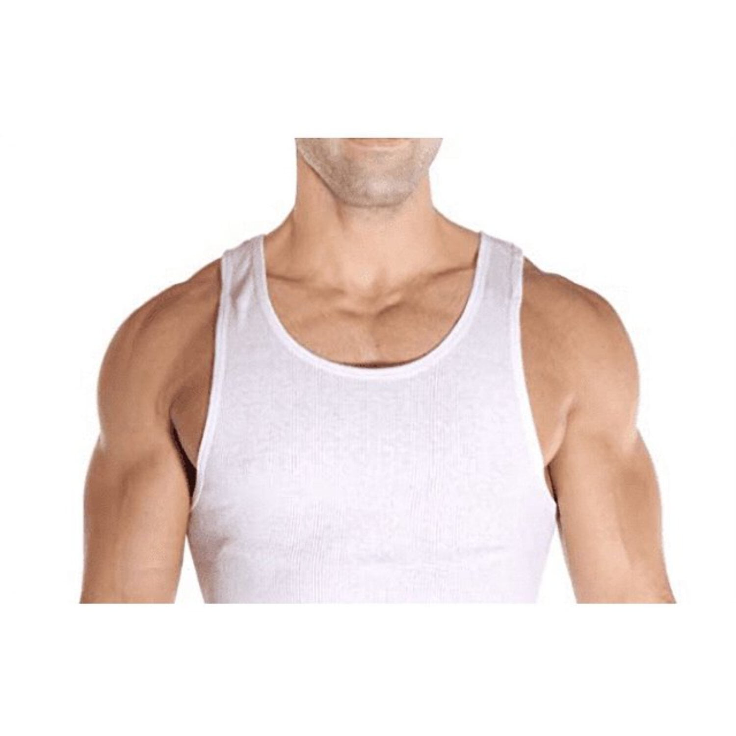 Kaiser Men's 3-Pack Slim Fit Tank Top Premium A-Shirts