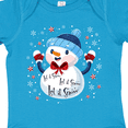 thumbnail image 4 of Inktastic Holiday Snowman Boys or Girls Baby Bodysuit, 4 of 5