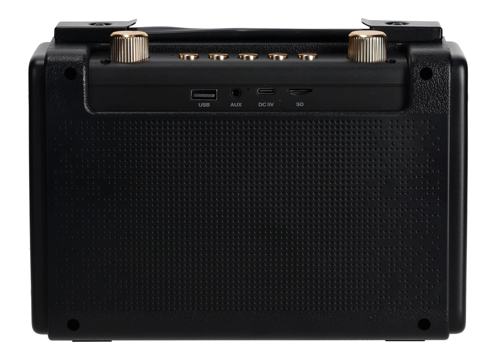 Rockville GlideTone Vintage Style Portable & Home Bluetooth Speaker Loud & Clear