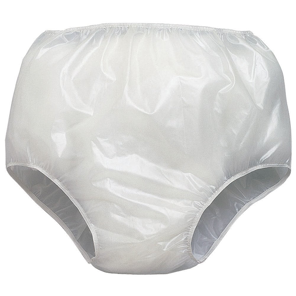 Fiberlinks Textiles Waterproof Vinyl Pull-On Pant, Medium 26' - 34' (Pack of 3)