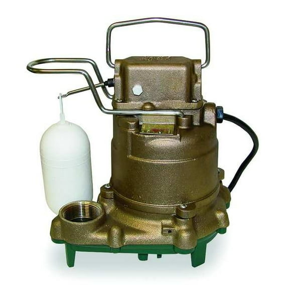 Zoeller 3/10 HP 1-1/2" F Submersible Sump Pump 115V Vertical 55-0001