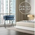 thumbnail image 3 of Bartnelli Folding Luggage Rack & Metal Suitcase Stand with Nylon Strap, Black 2-Pack, 3 of 7