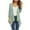 Green, variant on Cardigan for Women's Plus Size Summer Dressy 3/4Sleeve Fashion Comfortable Pockets Printing Cardigan Top Blouse Party Up to 65% off
