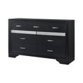 thumbnail image 5 of Maklaine 5-piece Queen Platform Storage Wood Bedroom Set Black, 5 of 7