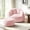 Pink, variant on Gericco 47" Microfiber Bean Bag Chair with Ottoman Memory Foam Filling No Assembly Required for Living Room Bedroom,Grey