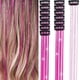 thumbnail image 4 of Oropel para el pelo, paquete de 5 unidades de oropel para el pelo con clip, oropel con purpurina colorida, extensiones de pelo, oropel, accesorios deslumbrantes para fiesta de pelo de hadas, 4 of 5