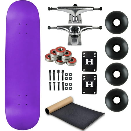 Moose Complete Skateboard Neon Purple 8.0  With Silver Trucks and Black Wheels price history on PriceWatchPro