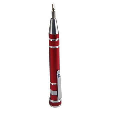 

8 In 1 Pocket Precision Screwdriver Bit Set Torx Star Phillips Repair Tool Kit