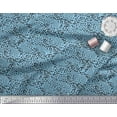 thumbnail image 3 of Soimoi Cotton Voile Fabric Brush Stroke Abstract Printed Craft Fabric by The Yard 42 Inch Wide, 3 of 3