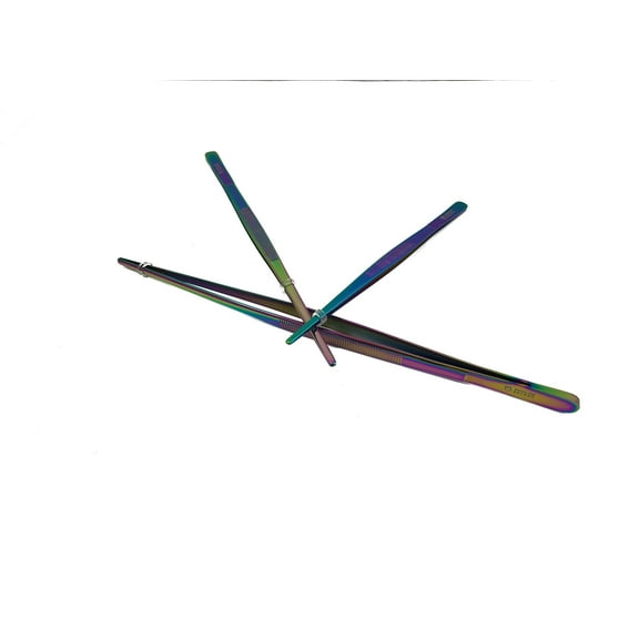 8" (20cm) Chameleon Chrome Tweezers