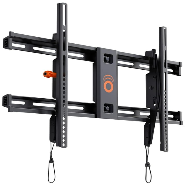 ECHOGEAR Soporte de pared para televisores de hasta 90" - Diseño de perfil bajo que se inclina para eliminar el deslumbramiento - Incluye plantilla de perforación y se puede nivelar después de la inst