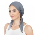 thumbnail image 3 of Chemo Hat Woman's Stretchy Beanie Bandana Turban Cap Head Wrap Headscarf for Cancer,Alopecia Hair Loss, 3 of 7