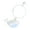 White, variant on Whale Buckles Keychain Creative Cartoon Pendant Bag Key Chains Cuteness Whale Keyring Dolls Key Pendants Backpack