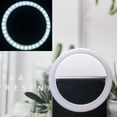 thumbnail image 3 of YAOMOBB Adjustable Brightness Fill Light LED Rechargeable Selfie Fill Light Clip on Round Beauty Ring Light Portable 3 Modes Selfie Lights for Enhanced Photos, 3 of 7