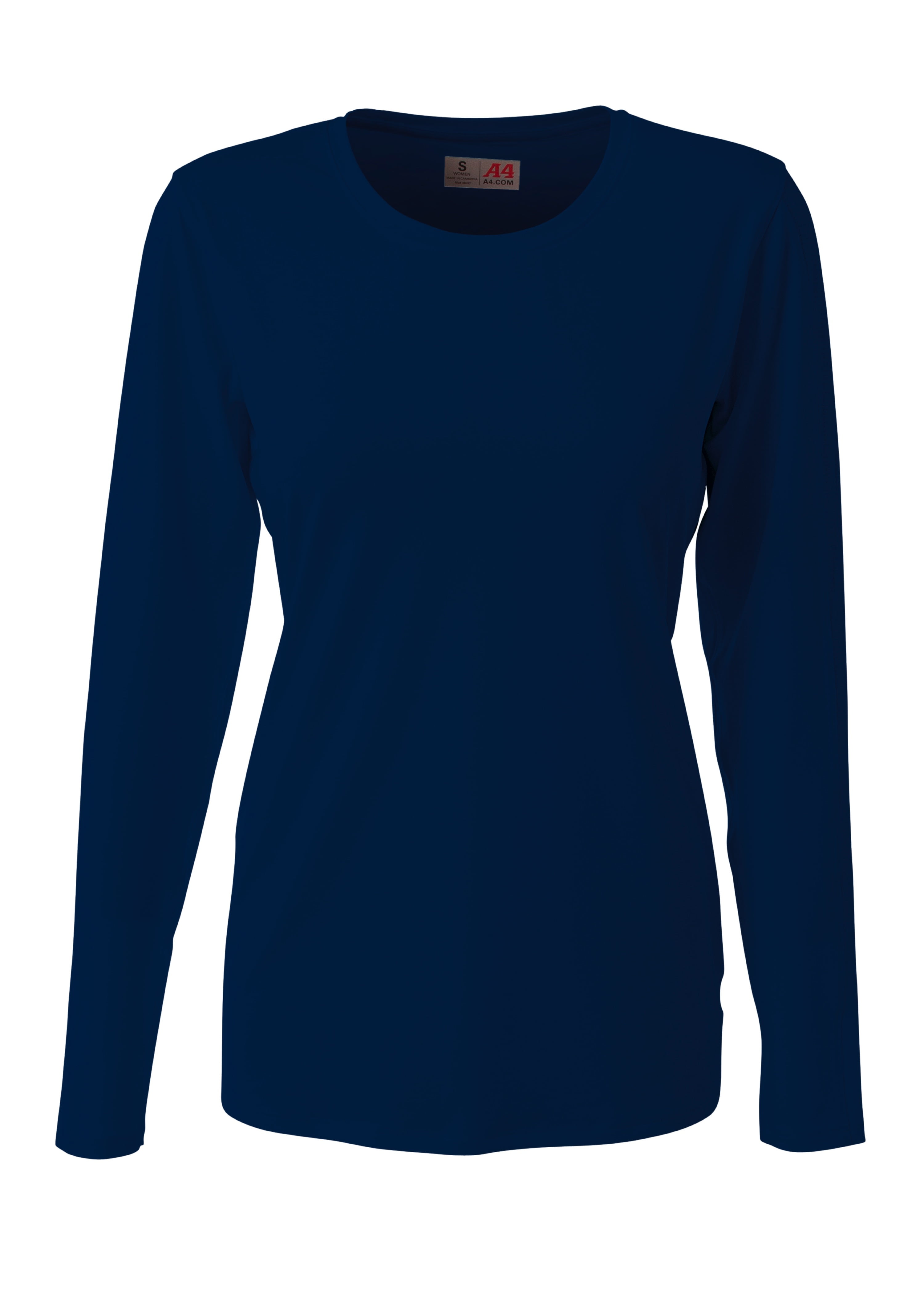 A4 NW3015 Womens Spike Long Sleeve Volleyball Jersey - Navy - M - Walmart.com - Walmart.com