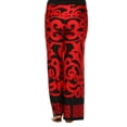 thumbnail image 3 of White Mark Women's Plus Size Printed Palazzo Pants, 3 of 4
