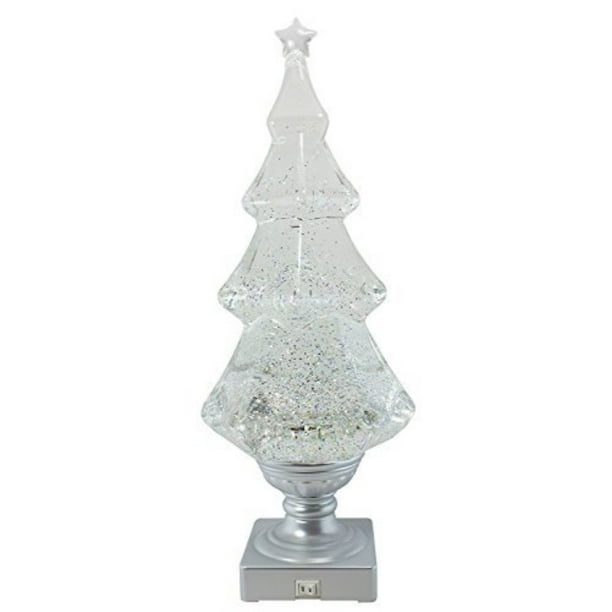 grasslands road 471776, lightup glitter christmas tree, white