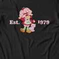 thumbnail image 3 of Strawberry Shortcake Est 1979 Classic Pink Character Men's T Shirt (Black, S-XXXL), 3 of 4