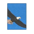 thumbnail image 1 of RYLABLUE The Eagle Soars Fleece Throw Blanket 58x80 inches, 1 of 3
