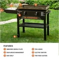 thumbnail image 3 of Blackstone Original 2-Burner 28" Propane Omnivore Griddle, 3 of 10