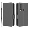 thumbnail image 1 of For Motorola Defy 2 5g / Cat S75 5g Pu Leather Wallet Case Litchi Texture Flip Stand Phone Cover With Strap, 1 of 5