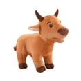 thumbnail image 3 of Adorable Cow Soft Stuffed Animal Cuddly Farm Animal Doll Perfect For Kids And Collectors, 3 of 9