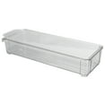 thumbnail image 1 of DEWIN poubelle de rangement transparente grande capacité en plastique Transparent de qualité alimentaire multifonction Portable Durable garde-manger bac de rangement(Narrow and short), 1 of 14