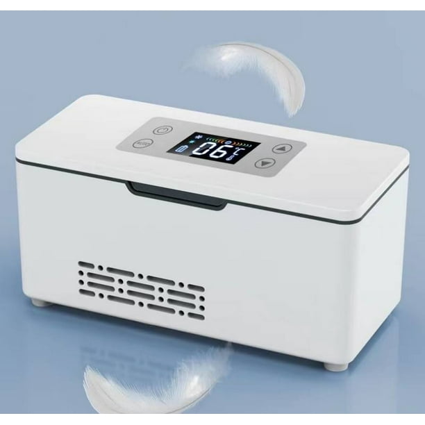 Portable Insulin Cooler Refrigerated Box LCD Display Insulin