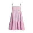 thumbnail image 3 of StSilkitty Striped Cami Dresses for Womens Spaghetti Strap Sleeveless Square Neck Romper Sundresses Beach Vacation Dress, 3 of 6
