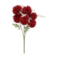 thumbnail image 2 of Artificial 6-headed Chrysanthemum Bouquet Small Bouquet Wedding Bridal Bouquet Artificial Flower Arrangement Setting., 2 of 6