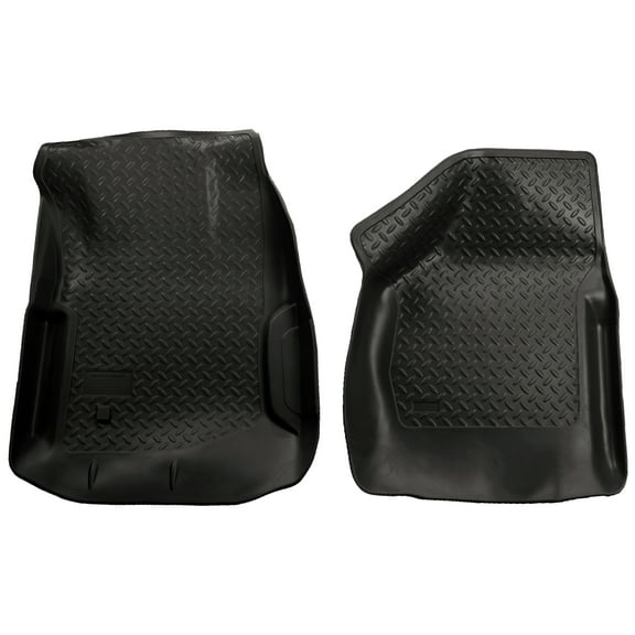 Husky Liners Front Floor Liners Compatible with 2000-2007 F250/350 Crew/SuperCab/Standard