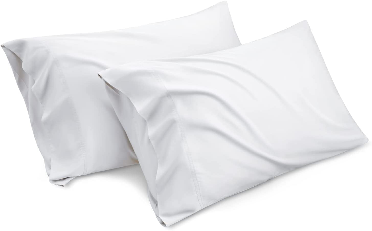 Bedsure Standard Cooling Pillow Cases Rayon Derived from Bamboo