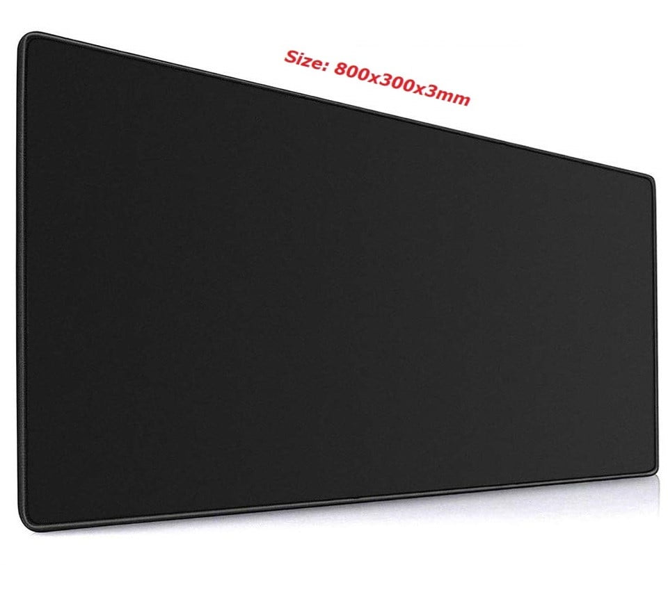 35.4x15.7x0.12IN, 90x40 Black Cmhoo XXL Professional Large Mouse Pad & Computer Game Mouse Mat 
