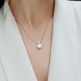 thumbnail image 3 of 3ct/S925 Silver Moissanite Pendant/Gentlemen & Ladies/Elegant Fashion/Party/Engagement/Wedding/Anniversary/Gift for Man & Woman/Wedding Anniversary/GRA Certificate/18K Platinum Plated/Holiday Gift, 3 of 7