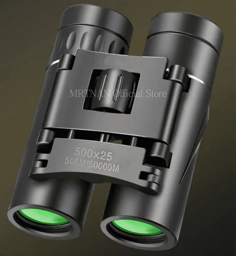 500x25 Powerful Binoculars Long Range Folding Telescope Optics For Hunting Sports Outdoor Camping Travel