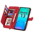 thumbnail image 3 of Funda billetera anti-golpes para GANGXUN Xiaomi Redmi 13 4G , ideal para día a día y trabajo, 3 of 5