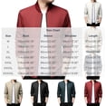 thumbnail image 3 of Stamzod Jackets for Men Long Sleeve Zip Up Bomber Jacket Men Business Casual Work Lightweight Windbreaker Khaki XXL, 3 of 6
