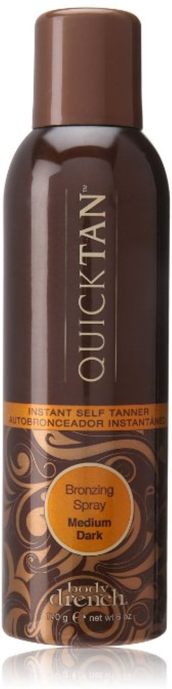 2 Pack Body Drench Quick Tan Instant Self Tanner Bronzing Spray Mediumdark 6 Oz Walmart Canada