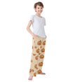thumbnail image 3 of FORMRS Boys Pajama Pants with Pockets Size 13-14Y Kids Lounge Sleep Bottoms, Halloween Pumpkins Pattern, 3 of 8