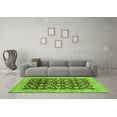 thumbnail image 3 of Ahgly Company Indoor Rectangle Oriental Green Traditional Area Rugs, 2' x 3', 3 of 4