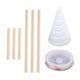 thumbnail image 1 of Plantilla de Bobinado de Bobina, Herramienta de Fabricación de Plantilla de Antena de Alambre de Cobre Suave para Jardinería para Cultivar Plantas Y V L DYNWAVEMX Plantillas de bobinado, 1 of 8