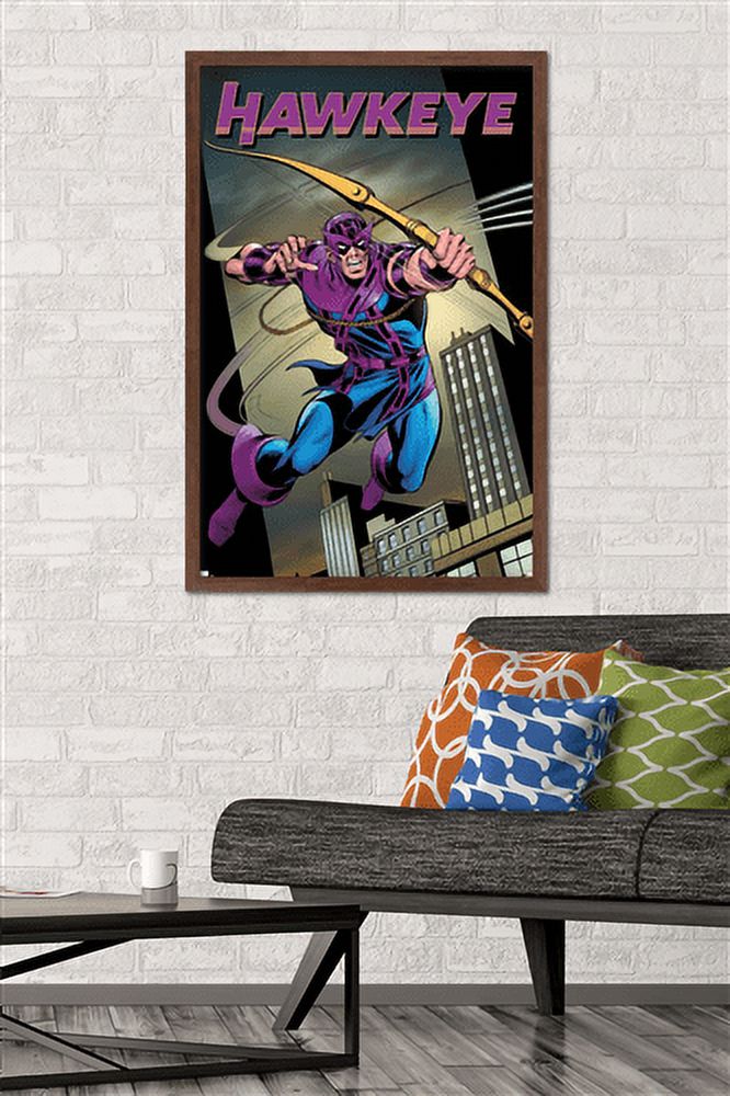 Marvel - Hawkeye - Hawkeye Freefall #1 Wall Poster, 22.375" x 34", Framed