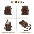 thumbnail image 7 of S-ZONE Small Crossbody Bags for Women Trendy RFID Blocking Cell Phone Purse Vegan Leather Shoulder Bag with Card Slots, 7 of 7