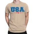 thumbnail image 2 of USA 1776 Men's T-shirt, 2 of 3