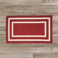 thumbnail image 1 of Colonial Mills Rug PY71R024X096R 2 x 8 ft. La Playa Braided Rug  Sangria, 1 of 1
