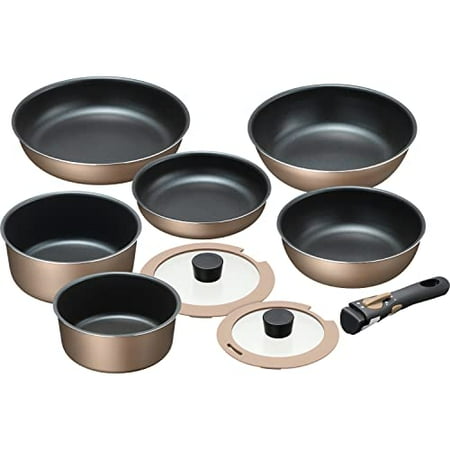 

Wahei Freiz handle can be taken Pots/frying pans [Set E] frying pan 26cm & frying pan 20cm & stir-fry pot 21 cm & deep pan 24cm & pot 18cm・20cm & build 18cm・20cm Branano II MB-2442