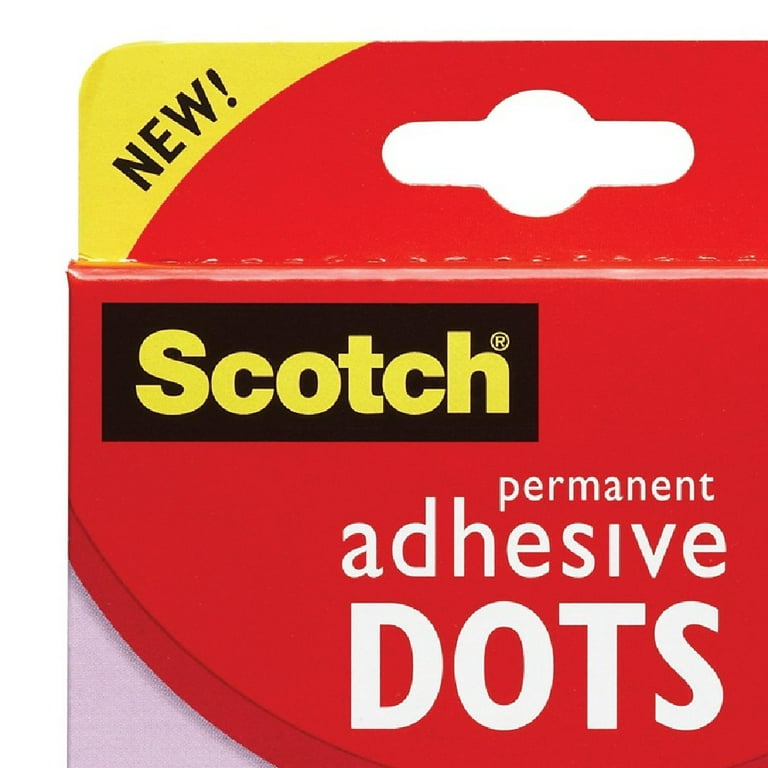 Scotch® Adhesive Dots, Clear